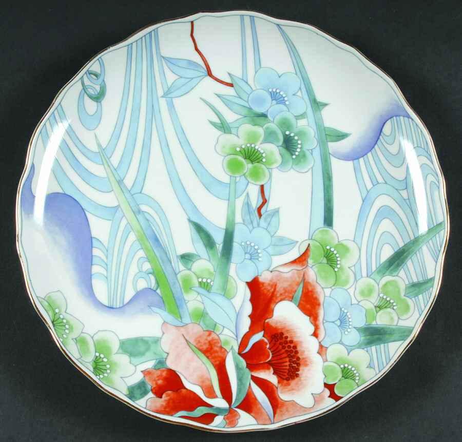 Flora Dinner Plate by Takahashi-1
