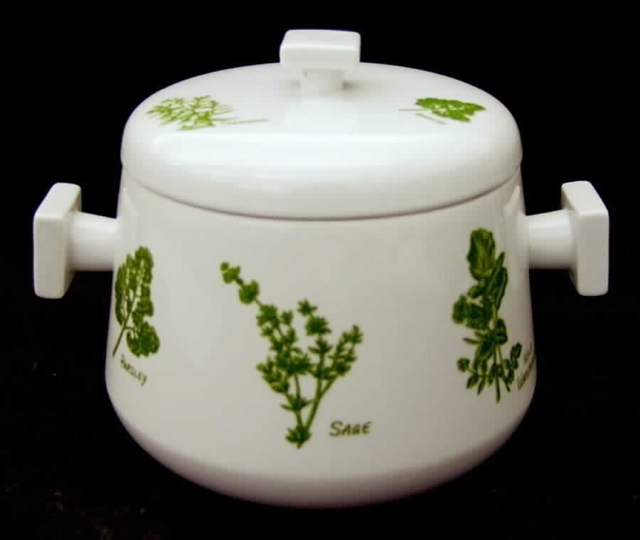 Herb Garden 2.5 Qt Round Covered Casserole by Taste Setter-1