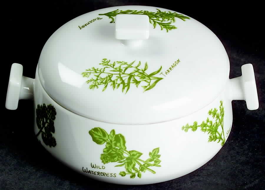 Herb Garden Individual Casserole & Lid by Taste Setter-1