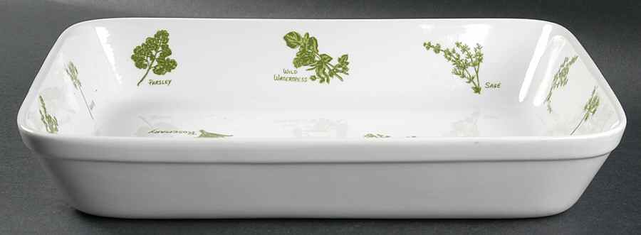 Herb Garden 12" Rectangular Baker by Taste Setter-1