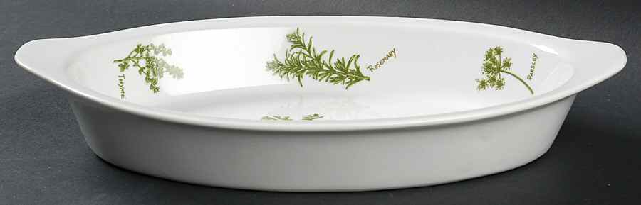 Herb Garden 12'' Oval Baker by Taste Setter-1
