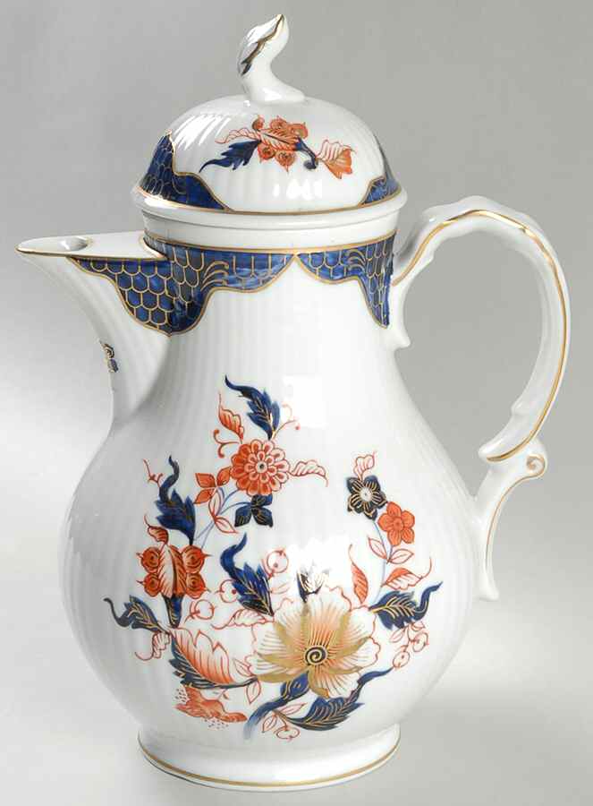 Royal Dahlia Coffee Pot & Lid by Taste Setter-1