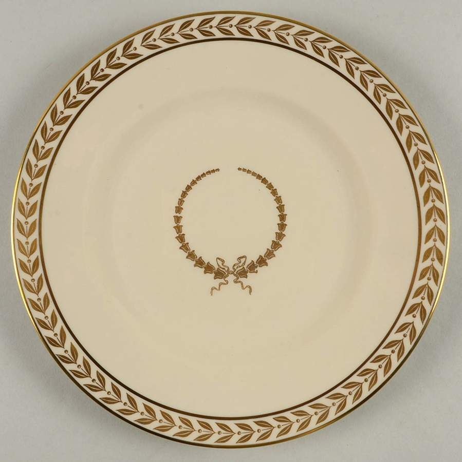 Laurel Gold Dinner Plate by Tatler of Trenton-1