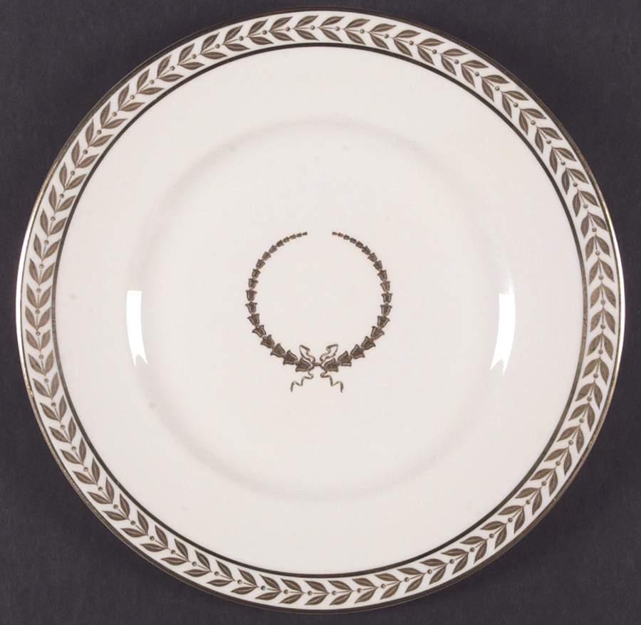 Laurel Gold Dinner Plate by Tatler of Trenton-1