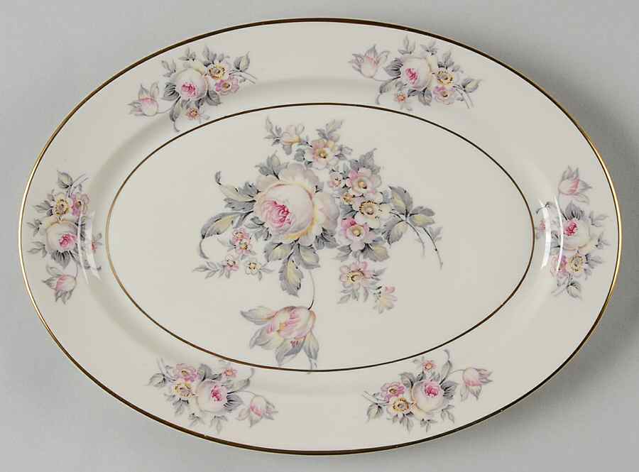 TAT2 10" Oval Serving Platter by Tatler of Trenton-1