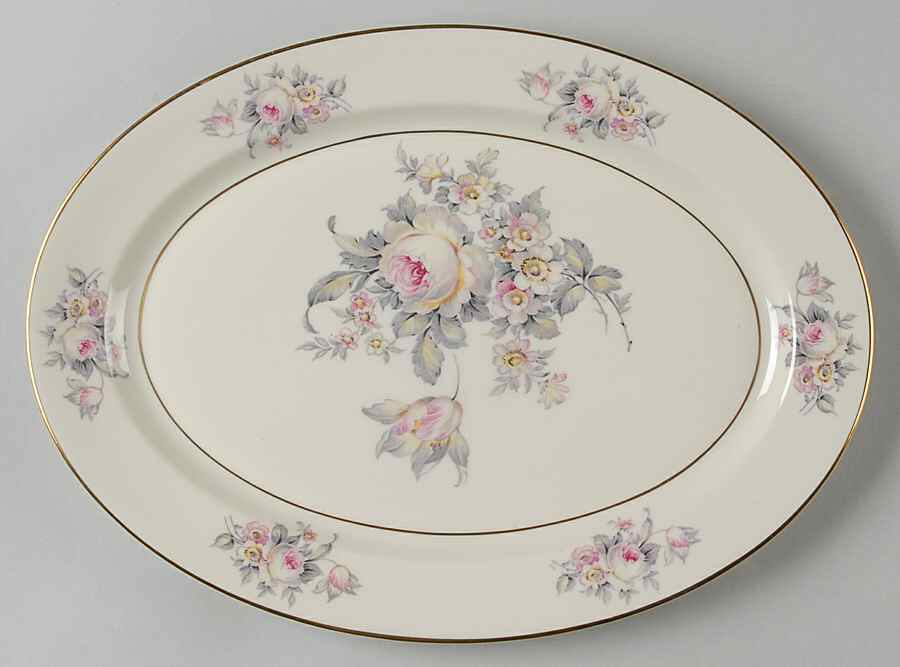 TAT2 11" Oval Serving Platter by Tatler of Trenton-1