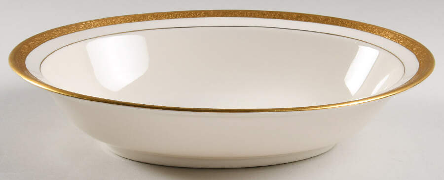 TAT5 9" Oval Vegetable Bowl by Tatler of Trenton-1
