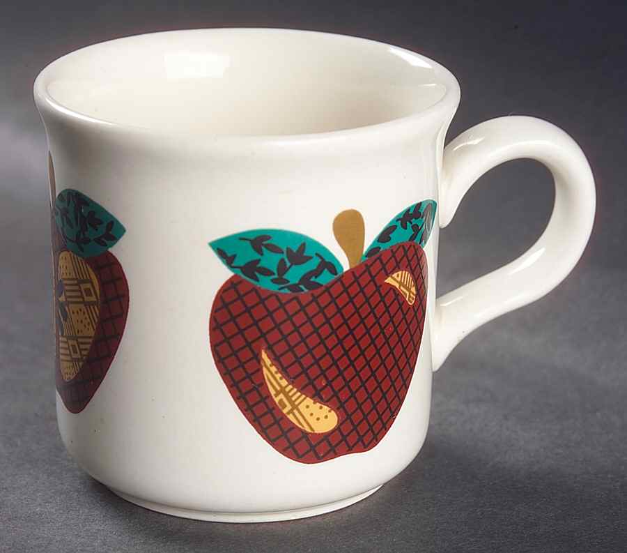 A Is For Apple Mug by Tabletops Unlimited-1