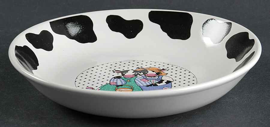 Cowhands Soup/Cereal Bowl by Tabletops Unlimited-1