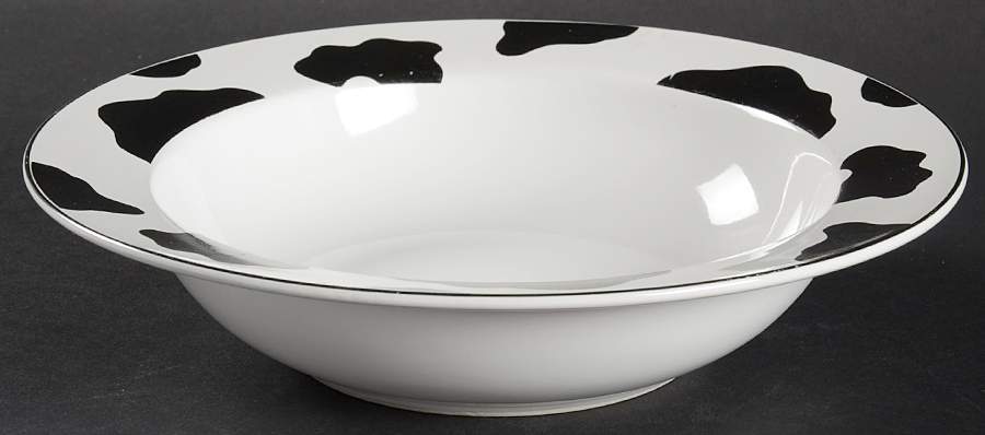 Cowhands Rim Soup Bowl by Tabletops Unlimited-1