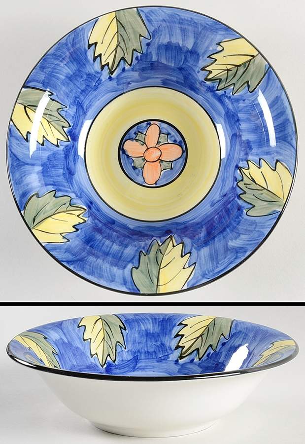 Deruta 9" Round Vegetable Bowl by Tabletops Unlimited-1