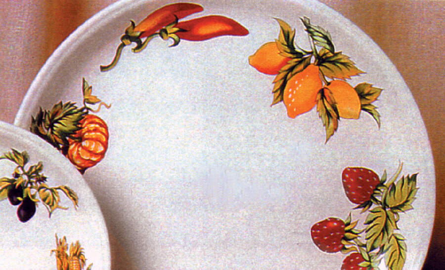 Farmer's Market Dinner Plate by Tabletops Unlimited-1
