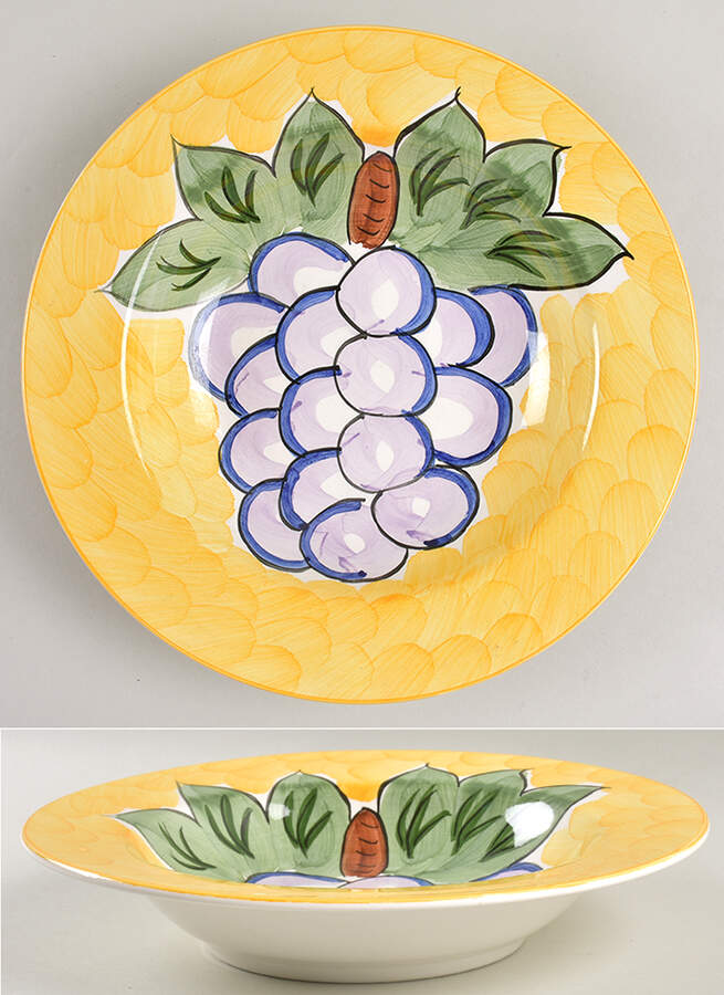 Fruita De Roma 10" Individual Pasta Bowl by Tabletops Unlimited-1