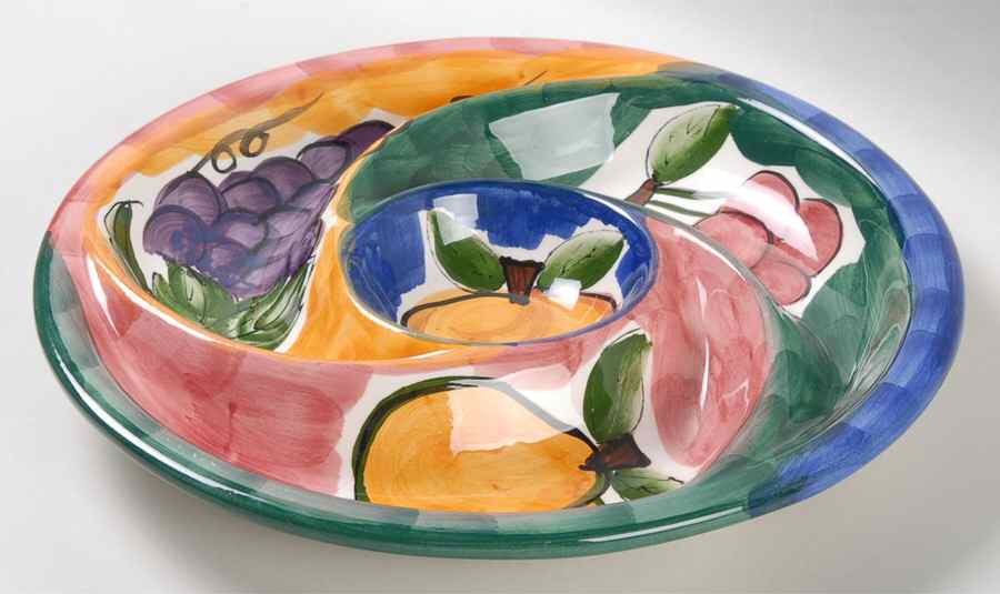 Fruita De Roma 4 Part Relish by Tabletops Unlimited-1