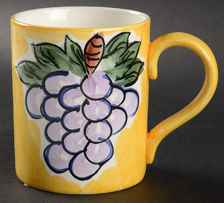 Fruita De Roma Mug by Tabletops Unlimited-1