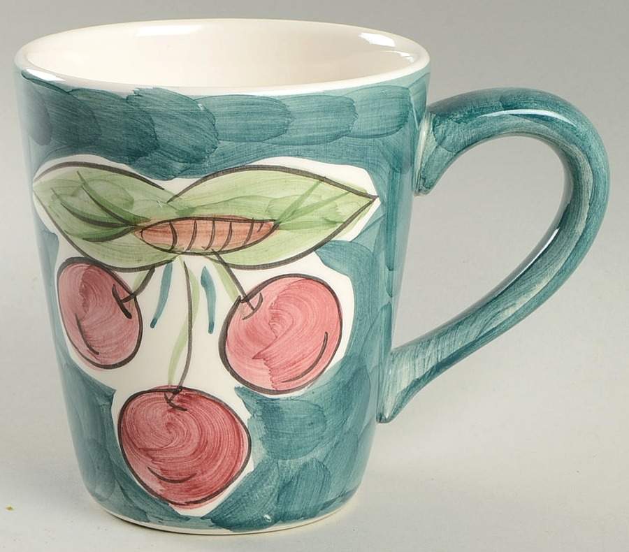 Fruita De Roma Mug by Tabletops Unlimited-1