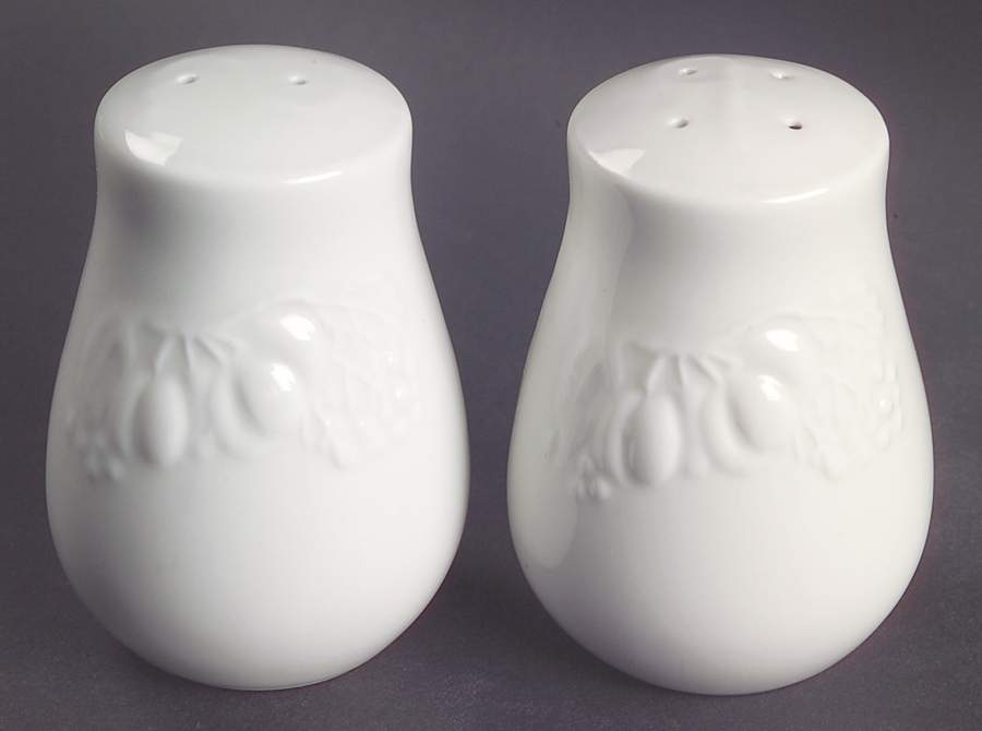 Fruit De Blanc Salt & Pepper Set by Tabletops Unlimited-1