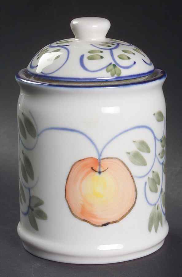 Frutteto Small Canister & Lid by Tabletops Unlimited-1