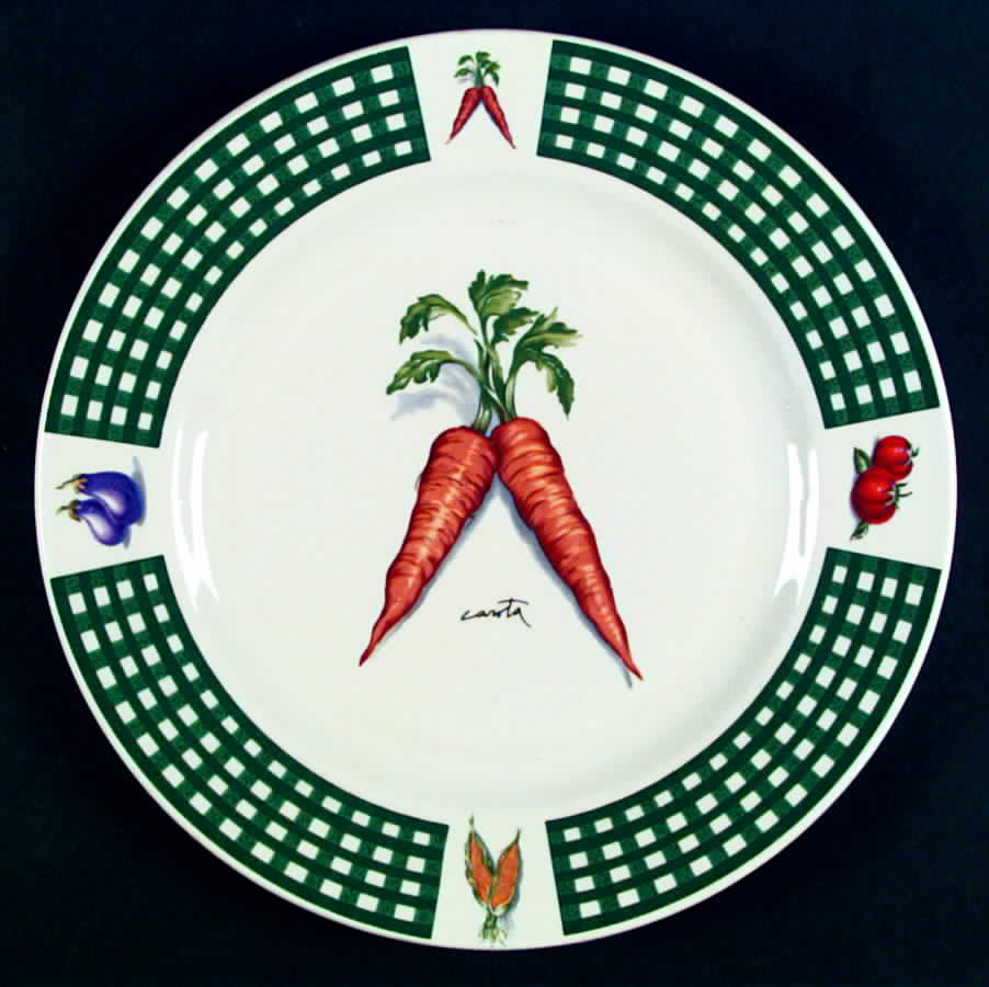 Fresh Vegetables Dinner Plate by Tabletops Unlimited-1