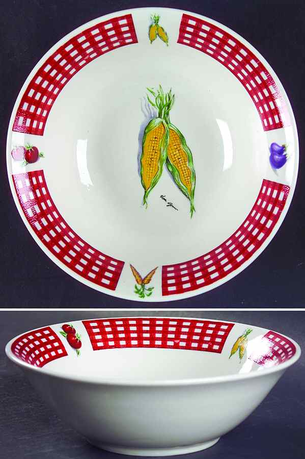 Fresh Vegetables Coupe Cereal Bowl by Tabletops Unlimited-1