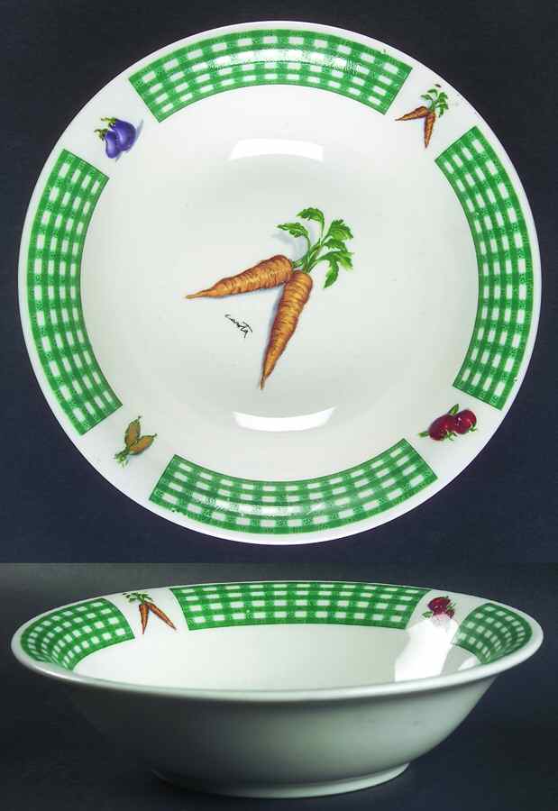 Fresh Vegetables Coupe Soup Bowl by Tabletops Unlimited-1
