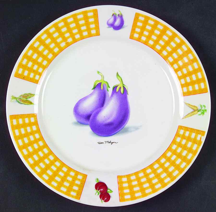 Fresh Vegetables Salad Plate by Tabletops Unlimited-1