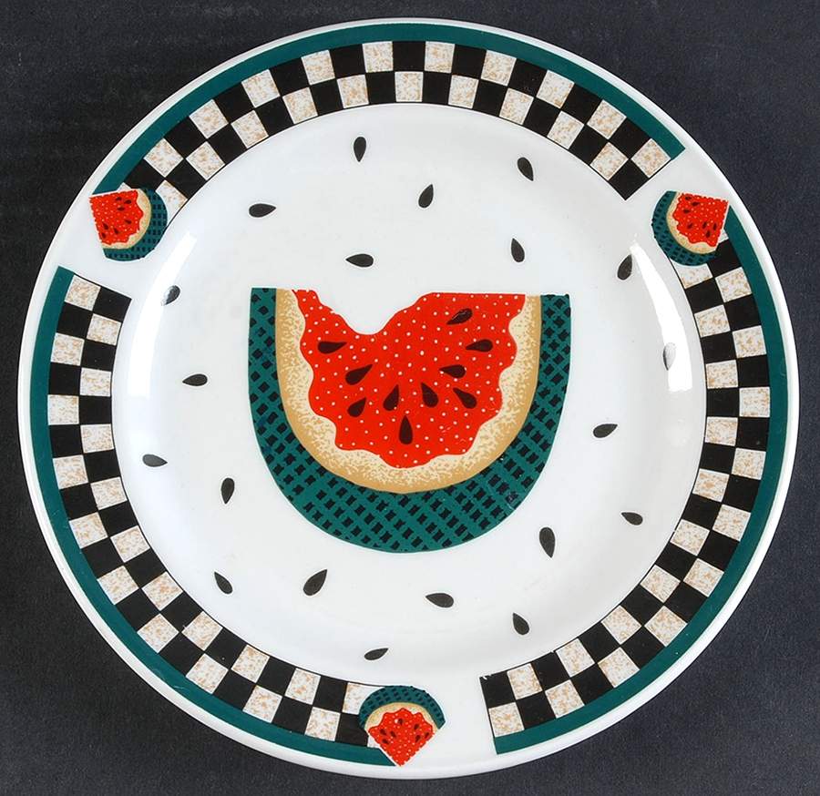 Fresh Watermelon Salad Plate by Tabletops Unlimited-1