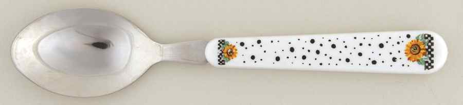 Sunny (Light Or Dark Yellow Flowers) Teaspoon by Tabletops Unlimited-1