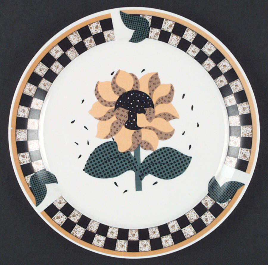 Sunflower Seeds Dinner Plate by Tabletops Unlimited-1