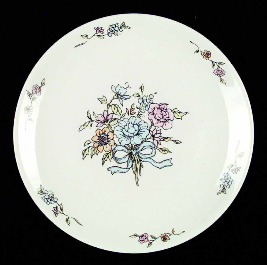 Victorian Bouquet (No Trim) Dinner Plate by Tabletops Unlimited-1