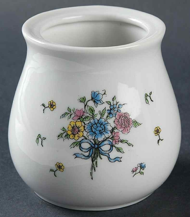 Victorian Bouquet (No Trim) Sugar Bowl No Lid by Tabletops Unlimited-1