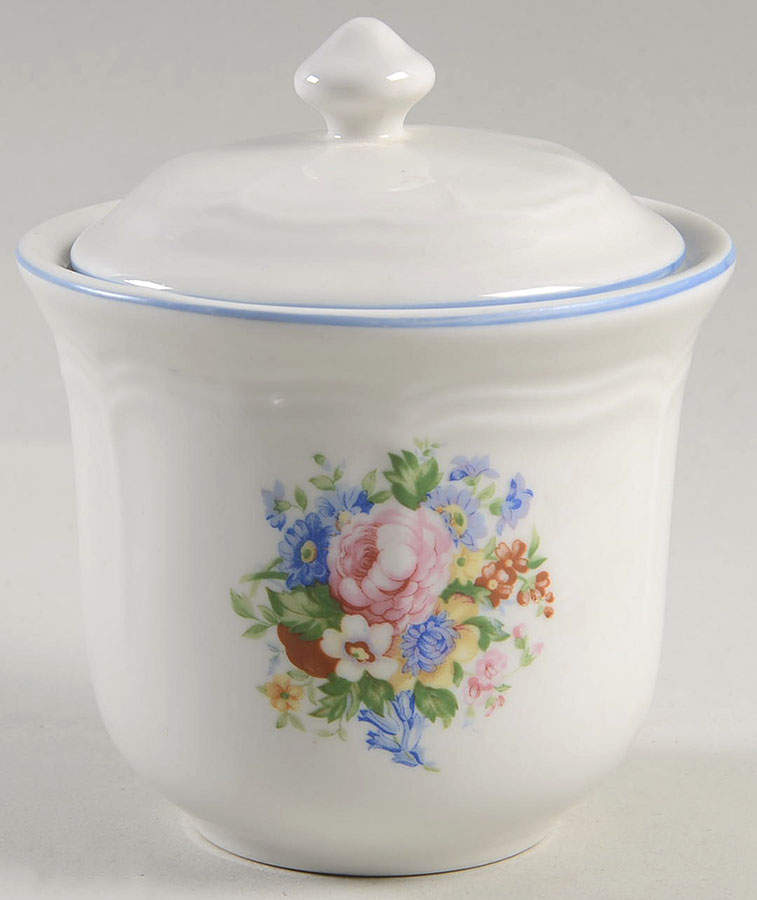 Victoria Sugar Bowl & Lid by Tabletops Unlimited-1