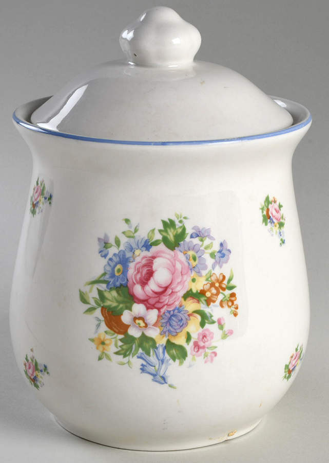 Victoria Large Canister & Lid by Tabletops Unlimited-1
