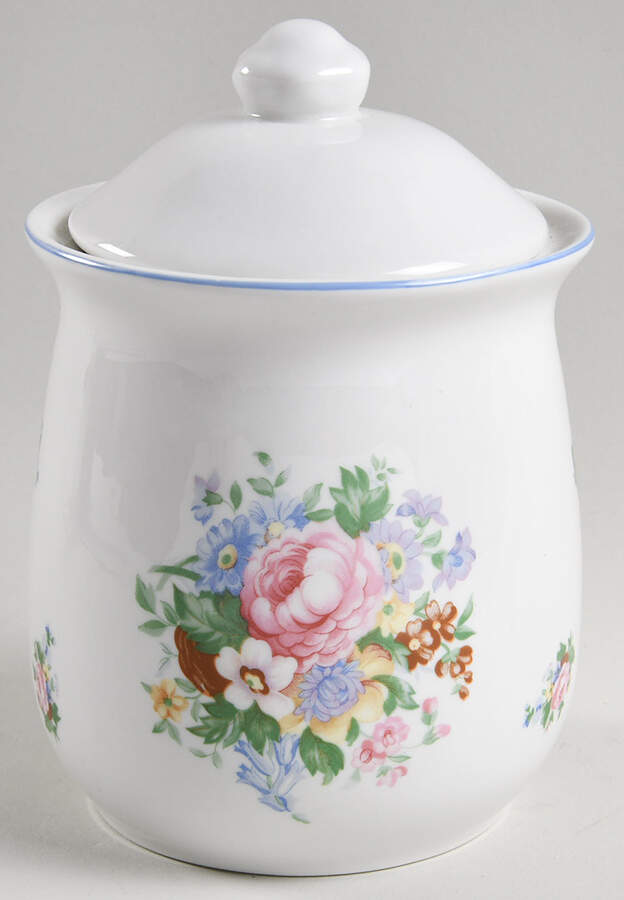Victoria Medium Canister & Lid by Tabletops Unlimited-1