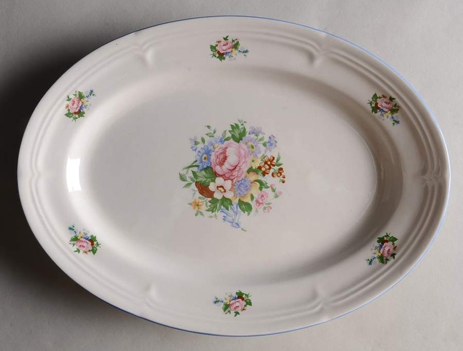 Victoria 12" Oval Serving Platter by Tabletops Unlimited-1