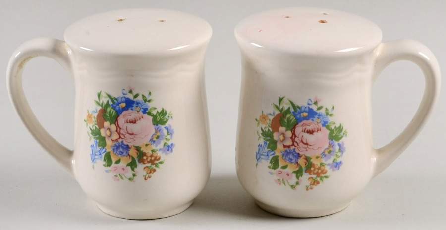Victoria Handled Salt & Pepper Set by Tabletops Unlimited-1