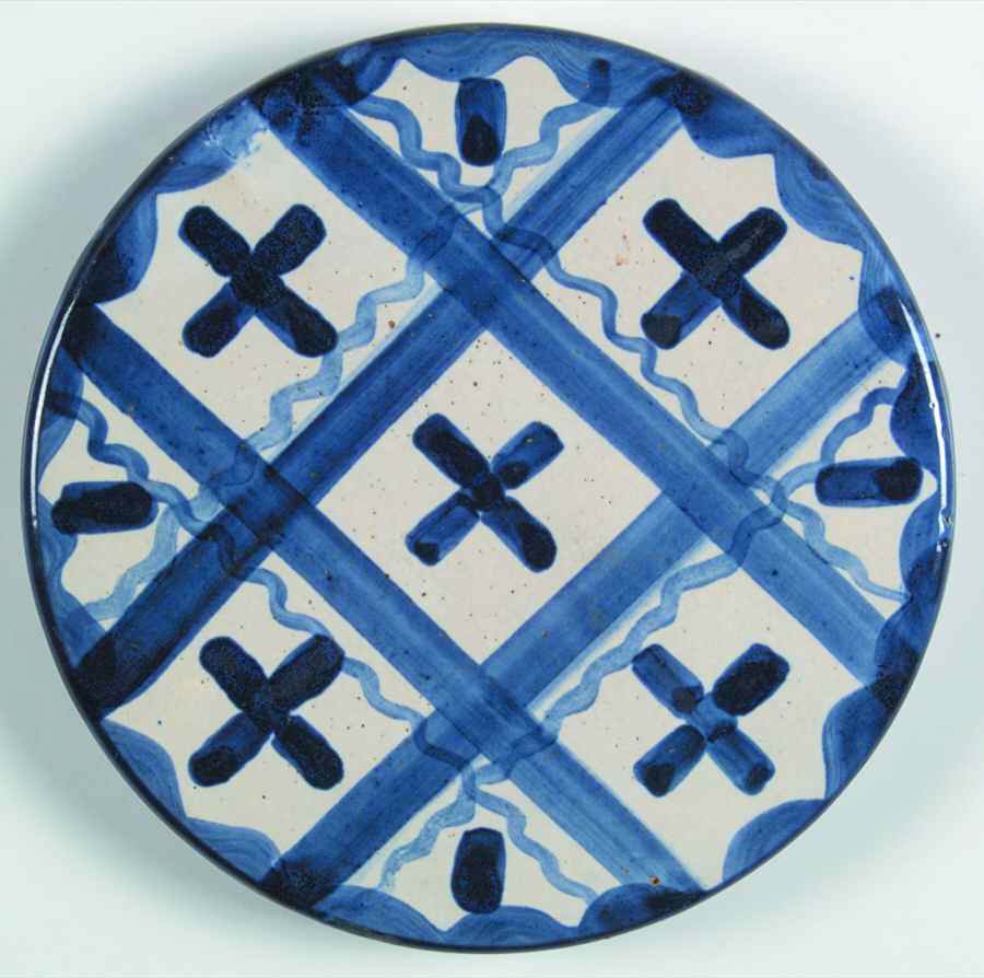 Blue Plaid Trivet by John B Taylor-1