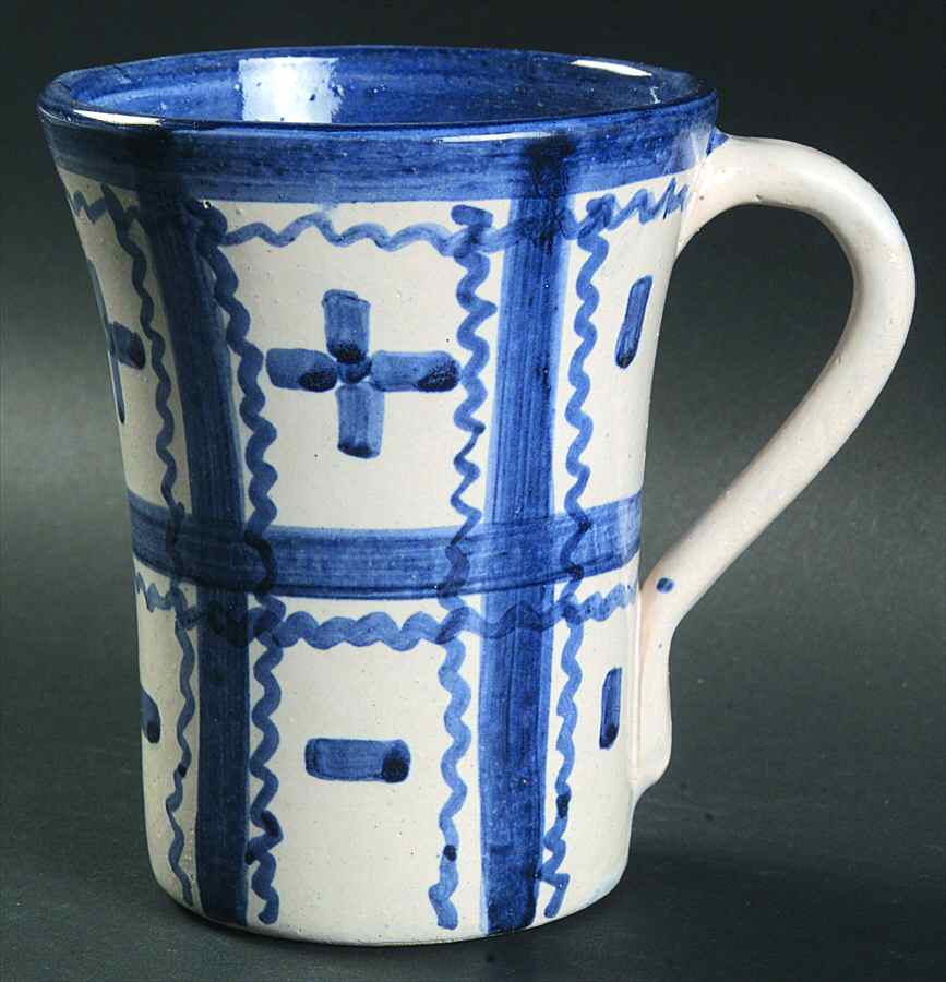 Blue Plaid Mug by John B Taylor-1