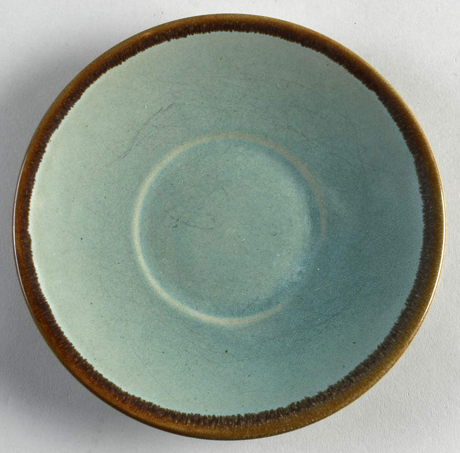 Country Fare (Glazed Bottom) Saucer for Flat Cup by John B Taylor-1