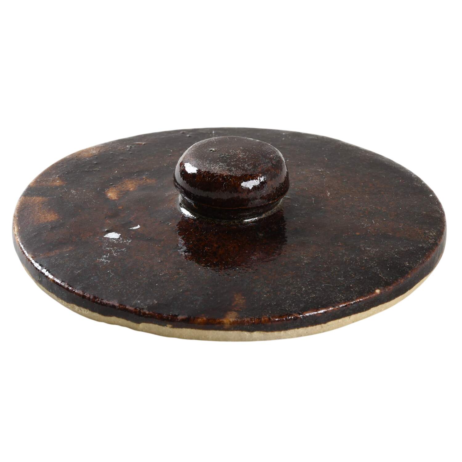 Country Fare (Glazed Bottom) Lid for Individual Casserole by John B Taylor-1