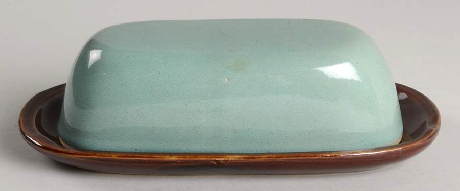 Country Fare (Glazed Bottom) 1/4 Lb Covered Butter by John B Taylor-1