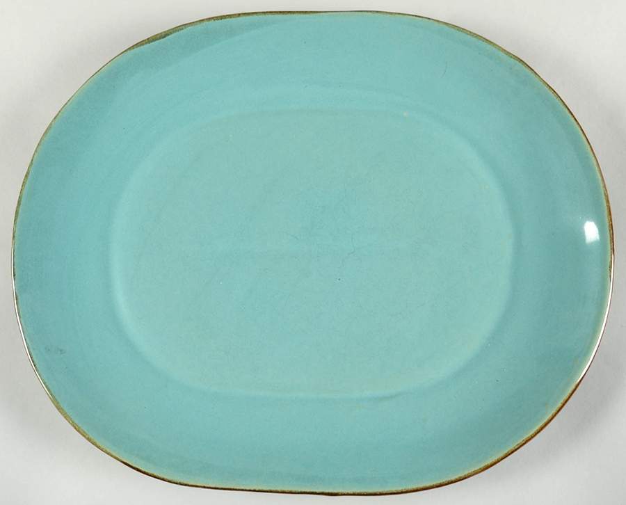 Country Fare (Glazed Bottom) 15" Oval Serving Platter by John B Taylor-1