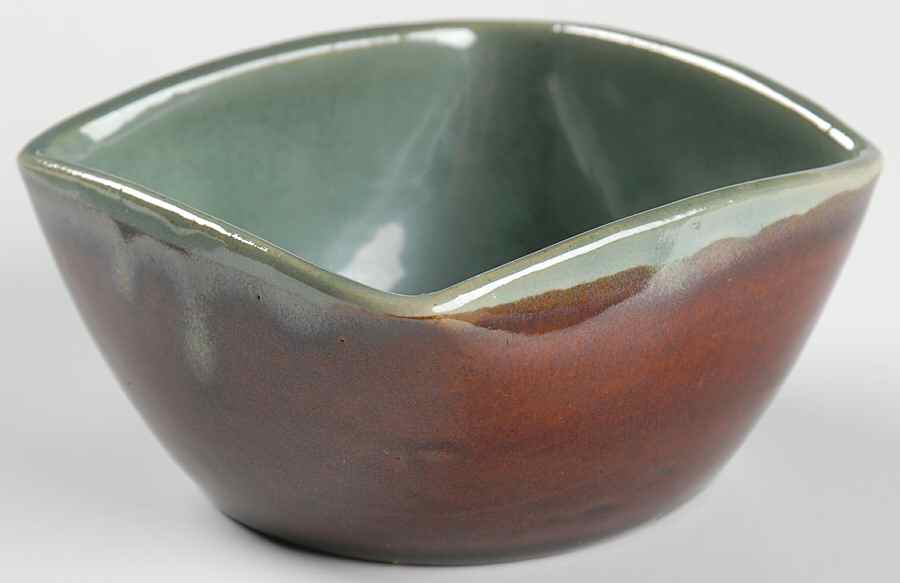 Country Fare (Glazed Bottom) Square Fruit/Dessert (Sauce) Bowl by John B Taylor-1