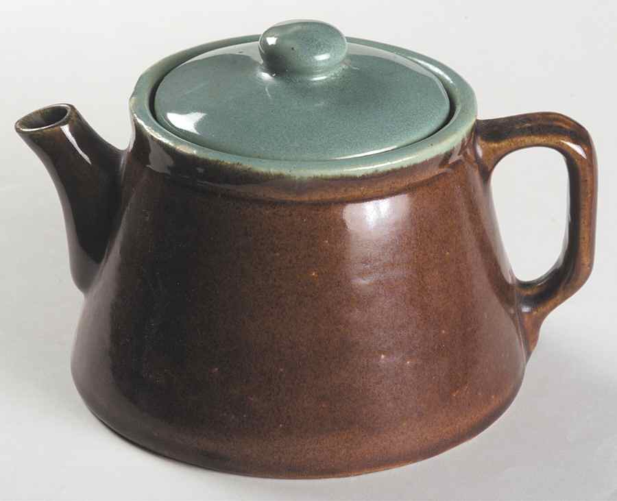 Country Fare (Glazed Bottom) Teapot & Lid by John B Taylor-1
