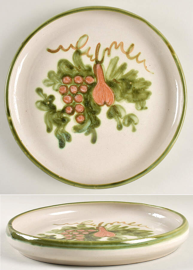 Harvest 12" Deep Round Platter by John B Taylor-1