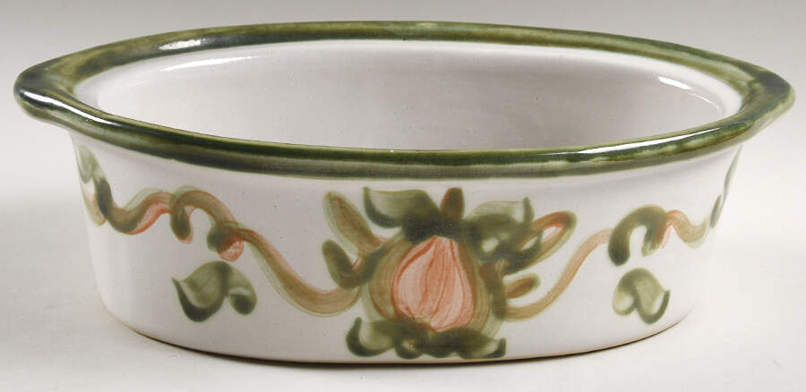 Harvest 2 Quart Oval Covered Casserole No Lid by John B Taylor-1