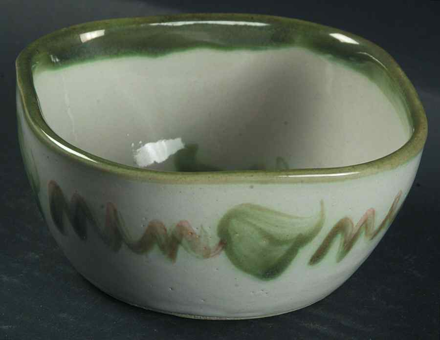 Harvest Square Fruit/Dessert (Sauce) Bowl by John B Taylor-1