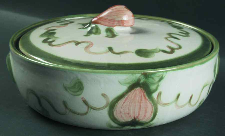 Harvest 3 Quart Round Covered Casserole by John B Taylor-1