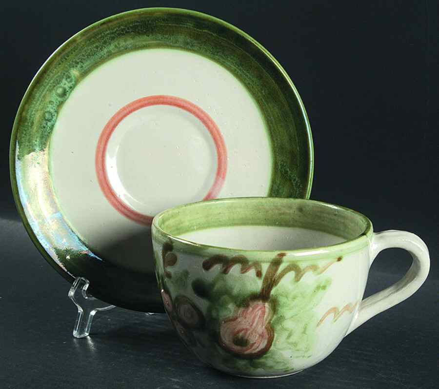 Harvest Jumbo Cup & Saucer Set by John B Taylor-1