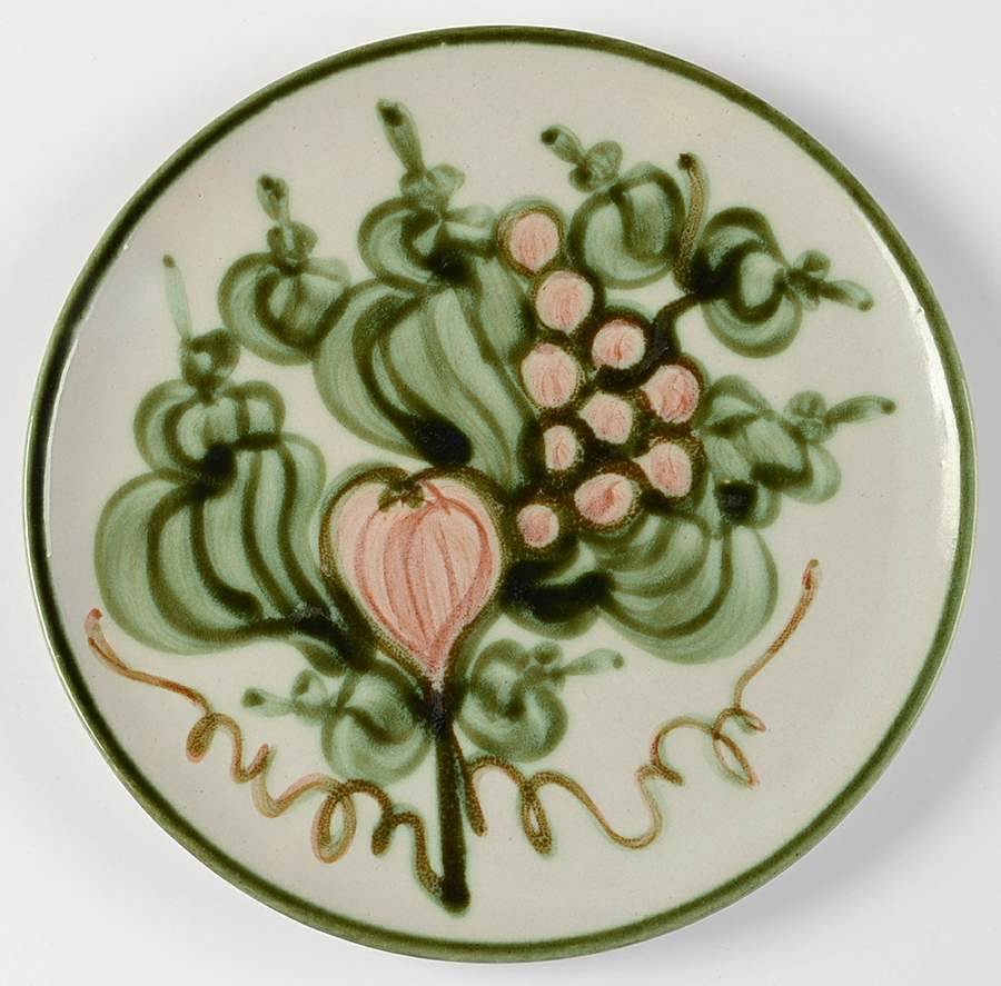 Harvest Coupe Salad Plate by John B Taylor-1